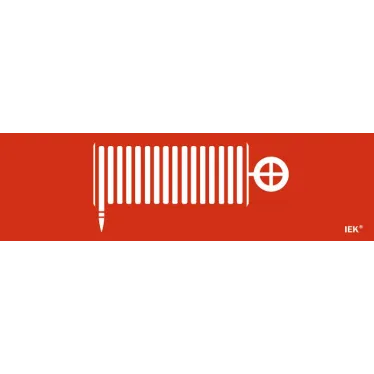 Этикетка самоклеящаяся 310х90мм ''Пожарный кран'' IEK