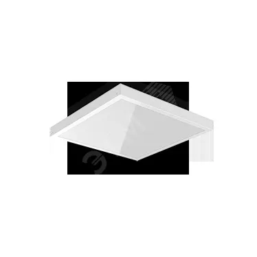 Светильник светодиодный офисный накладной 610*610*56 мм 50 ВТ 4000К с равномерной засветкой расс опал IP40 | V1-A0-20070-01HG0-4005040 | VARTON