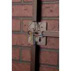 Коробка разветвительная КМР-030-032кг 100х100х25 с клеммником темное дерево PROxima