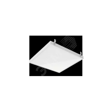 Светильник светодиодный GR070 2.0 588*588*50 45Вт 4000К планк/подв с рас.призма станд авр.автон.постTeletest IP40 | V1-R3-00010-31ATP-2004540 | VARTON