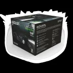 Фонарь светодиодный налобный 5 Вт 450 лм Черный IP44 аккумуляторный Li-ion 2400мАч GFL Gauss