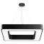 Светильник LED Geometria Quadro SPO-161-B-40K-060 60Вт 4000К 5500Лм IP40 600х80 черный подвесной драйвер внутри