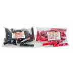 Зажим ''Крокодил'' 30А, 75мм, в изоляторе, 50шт/упак