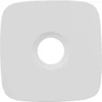 Valena ALLURE Лицевая панель для розеток ТВ Белая