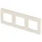 Рамка 3 поста INSPIRIA слоновая кость