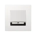 Крышка для розетки, Scudo, белый