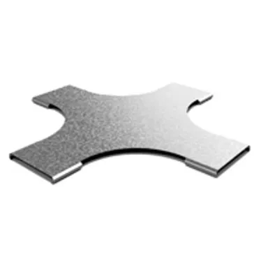 Крышка к разветвителю крестообразному плавному к лотку 50, толщина 0,7 мм, Сендзимир цинк