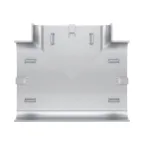 Тройник 110х50 мм серый металлик