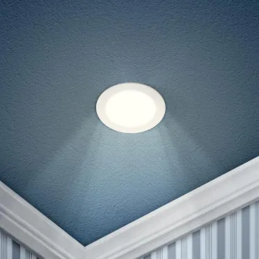 Светильник светодиодный ДВО-3W 4000К 150Лм d-85мм IP20 круглый