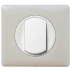 Celiane Лицевая панель выключателя/переключателя 067001/02/31/32 с контурной подсветкой белый