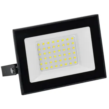 Прожектор светодиодный СДО 001-50 6500К IP65 черный GENERICA