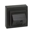 Адаптер на 1 RJ45(12) 75528-, 75540-, 75541-, 75544-39, наклон., S73L, графит