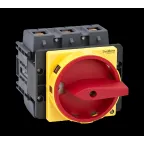 ВЫКЛЮЧАТЕЛЬ-РАЗЪЕДИНИТЕЛЬ 3P 175A С КРАСНОЙ РУКОЯТКОЙ НА ДВЕРЦУ 4 ВИНТАМИ