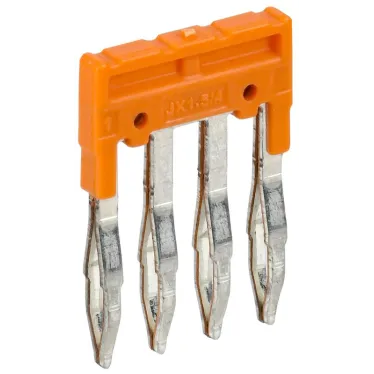 Перемычка гребенчатая для колодки клеммной CP 1,5мм2 4PIN IEK