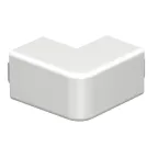 Крышка внешнего угла кабельного канала WDK 25x25 мм (ПВХ, белый)
