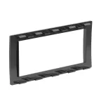 Рамка 4 модуля универсальная черная