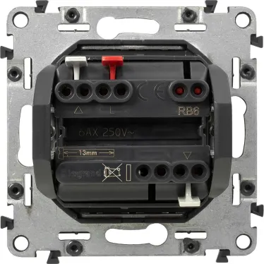 Valena IN MATIC Выключатель управления для жалюзи и рольставней 6АХ 250В Безвинтовые зажимы