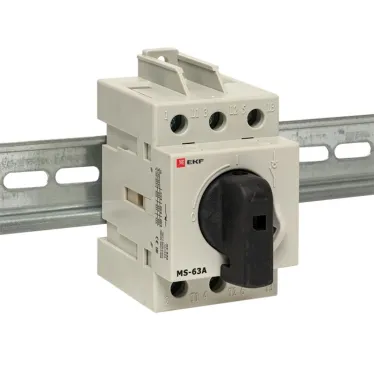 Рубильник модульный MS-63A 3P на DIN-рейку PROxima
