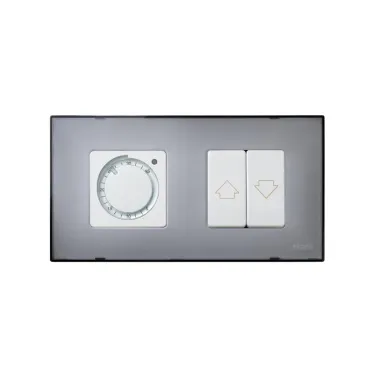 Рамка-декор на 2 поста для 2700620-03., S27Pl, серый прозрачный