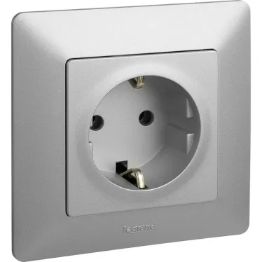 Valena LIFE Рамка 1 пост алюминий универсальная