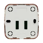 Розетка RJ-45 1-местная ОП Минск 1А 120В темное дерево