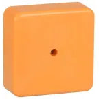 Коробка расп. огн. ПС 75х75х28мм 4P 4мм2 IP44