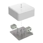 Коробка огнестойкая для кабель-канала 40-0470-FR10.0-4 Е15-Е120 103х103х45