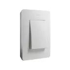 Рамка декоративная, 4 поста, Original, S82 Detail, белый-алюминий,