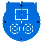 Коробка установочная сборная оконечная КМТ-010-4005 для твердых стен (71х45) с саморезами розн стикер