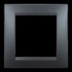 15 Рамка на 1 пост, графит