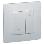 ETIKA Рамка 1 пост алюминий