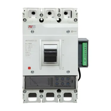 Выключатель автоматический AV POWER-3/3 400А 50кА ETU2.2