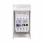 VIVA Розетка компьютерная RJ45 1 модуль категория 5е белая