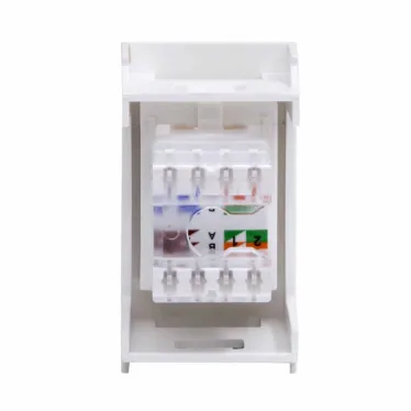 VIVA Розетка компьютерная RJ45 1 модуль категория 5е белая