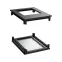 Крыша с фланцем и основание для 19'' IT-CQE 800x1000. RAL9005
