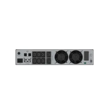 Источник бесперебойного питания Online Small Rackmount, 2000 ВА/1800 Вт, 1/1, 8xIEC C13, EPO, USB, RS-232, Rack 2U, з/у 6А, без АКБ