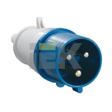 Вилка кабельная 32А 2Р+E IР44 переносная 250В 023