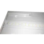 Светильник светодиодный ДВО/ДПО SPO-6-72-4K-P 72Вт 4000К 6500Лм IP40 595х595 призма с проводом