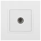 Розетка TV одиночная, Эра Elegance, белый, 14-3101-01