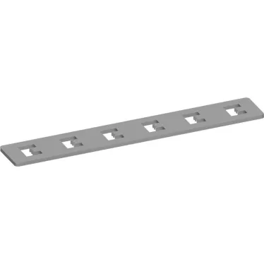 Соединитель прямой серебро для низковольтного встраиваемого шинопровода