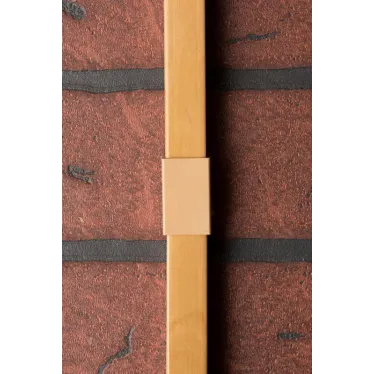 Соединитель (15х10) (4 шт) Plast PROxima под светлое дерево