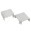 Поворот 90 гр. (105х50) (2 шт) C-Line Белый