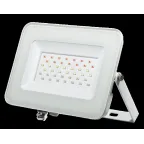 Прожектор светодиодный ДО-30w RGB IP65 белый корпус