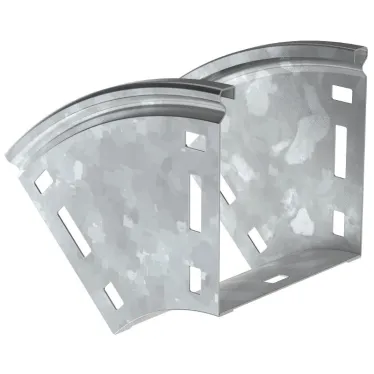 Поворот плавн. 45град тип В20 ESCA 80х100мм HDZ