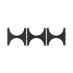 Держатель расстояния (кластер) 110мм для двустенных труб тройной