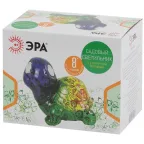 Садовый светильник Черепаха на солнечной батарее, полистоун, 13 см ERAFYS01-06