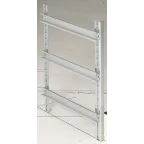 Набор из 2 профильных стоек Lina 25 - для Atlantic/Inox/Marina высотой 500 мм