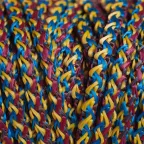 Шнур полипропилен вязаный с сердечником 2,0мм цветной (50м)