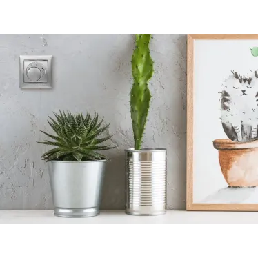 VALENA Термостат для теплых полов алюминий