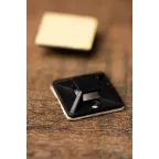 Площадка самоклеящаяся (25х25 мм) черная (100 шт)